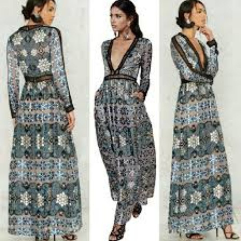 For Love and Lemons Barcelona dress XS NWT
